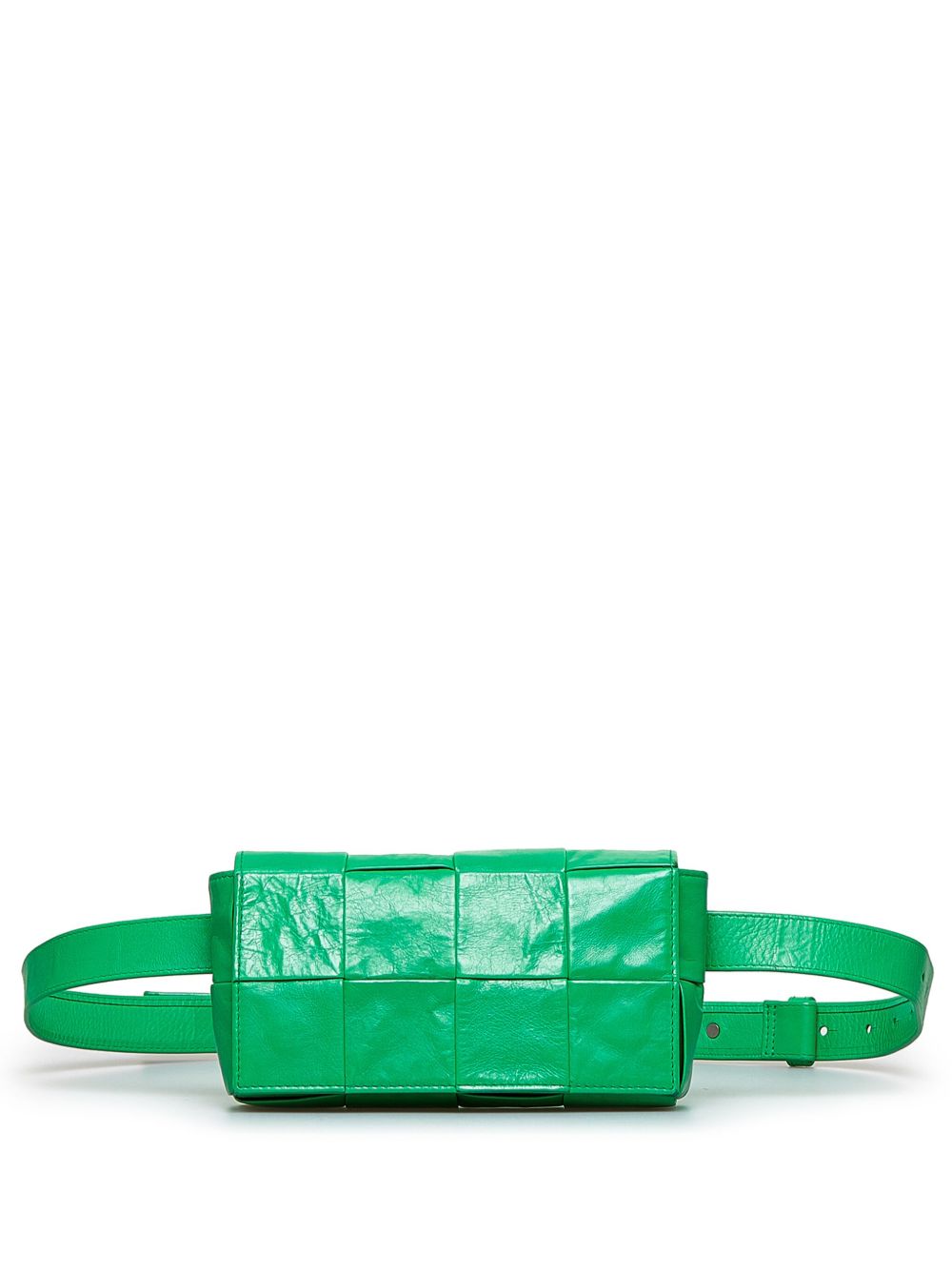 Bottega Veneta Pre-Owned Maxi Intrecciato Cassette 腰包（2012-2023年典藏款） - 绿色