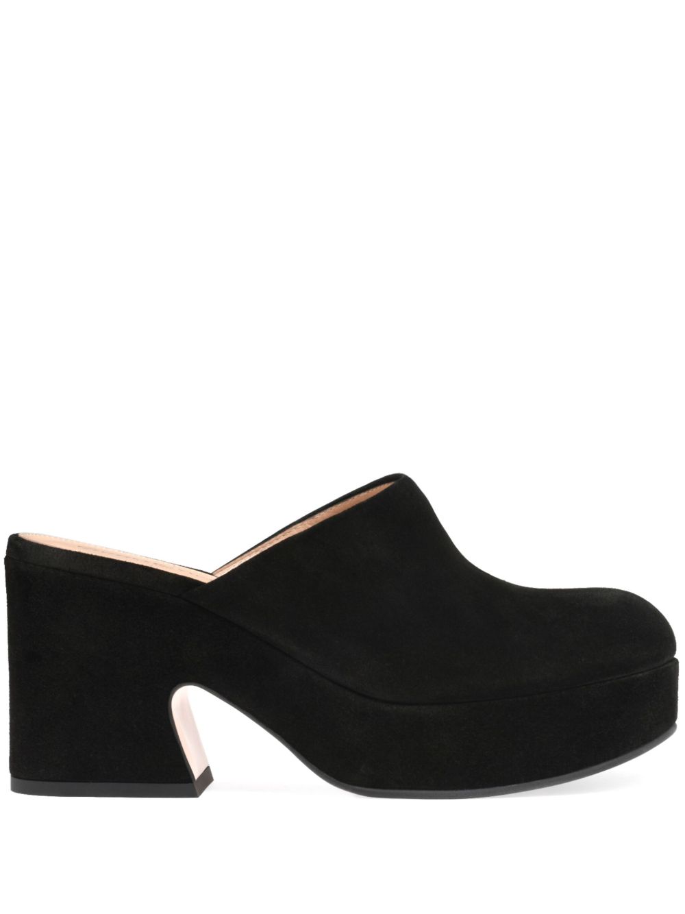 Gianvito Rossi Lyss 穆勒鞋 - 黑色