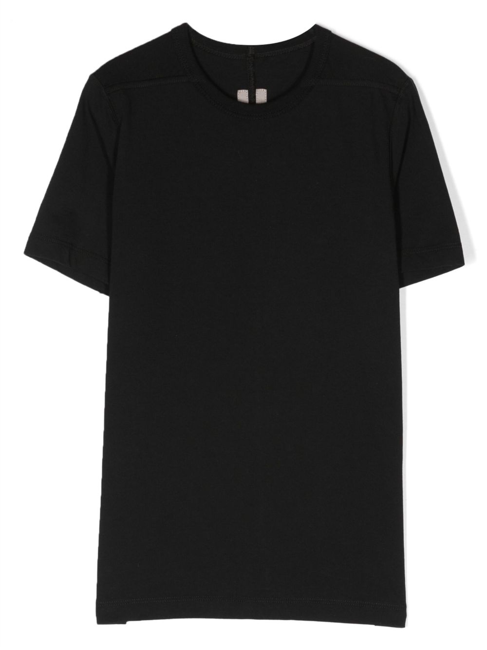 Rick Owens Kids 圆领棉T恤 - 黑色