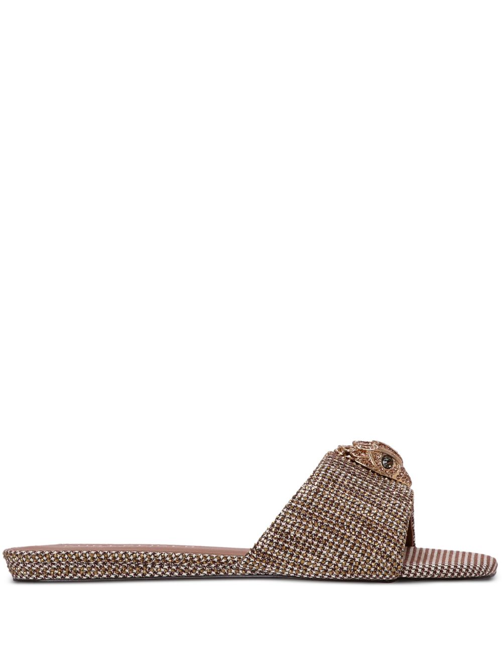 Kurt Geiger London Kensington 平底凉鞋 - 褐色