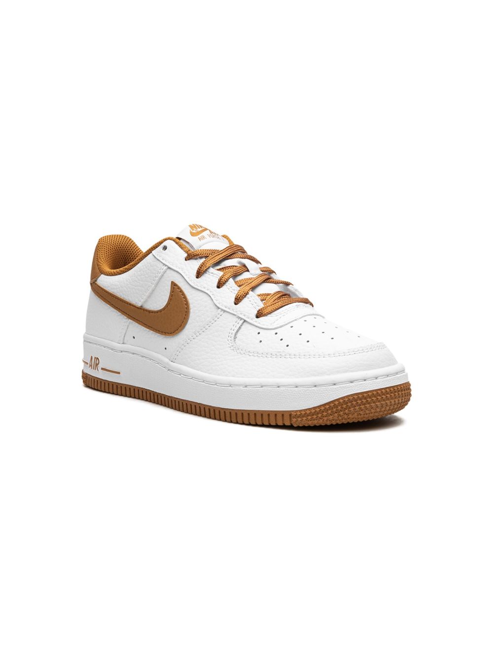 Nike Kids Air Force 1 Low 运动鞋 - 白色