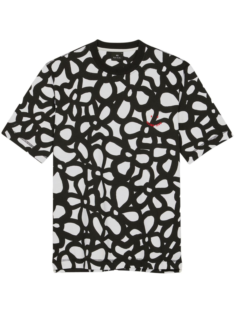 PS Paul Smith Happy T恤 - 白色