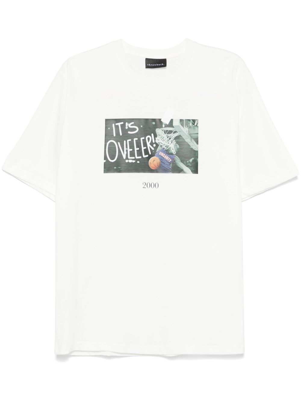 Throwback. Over T恤 - 白色