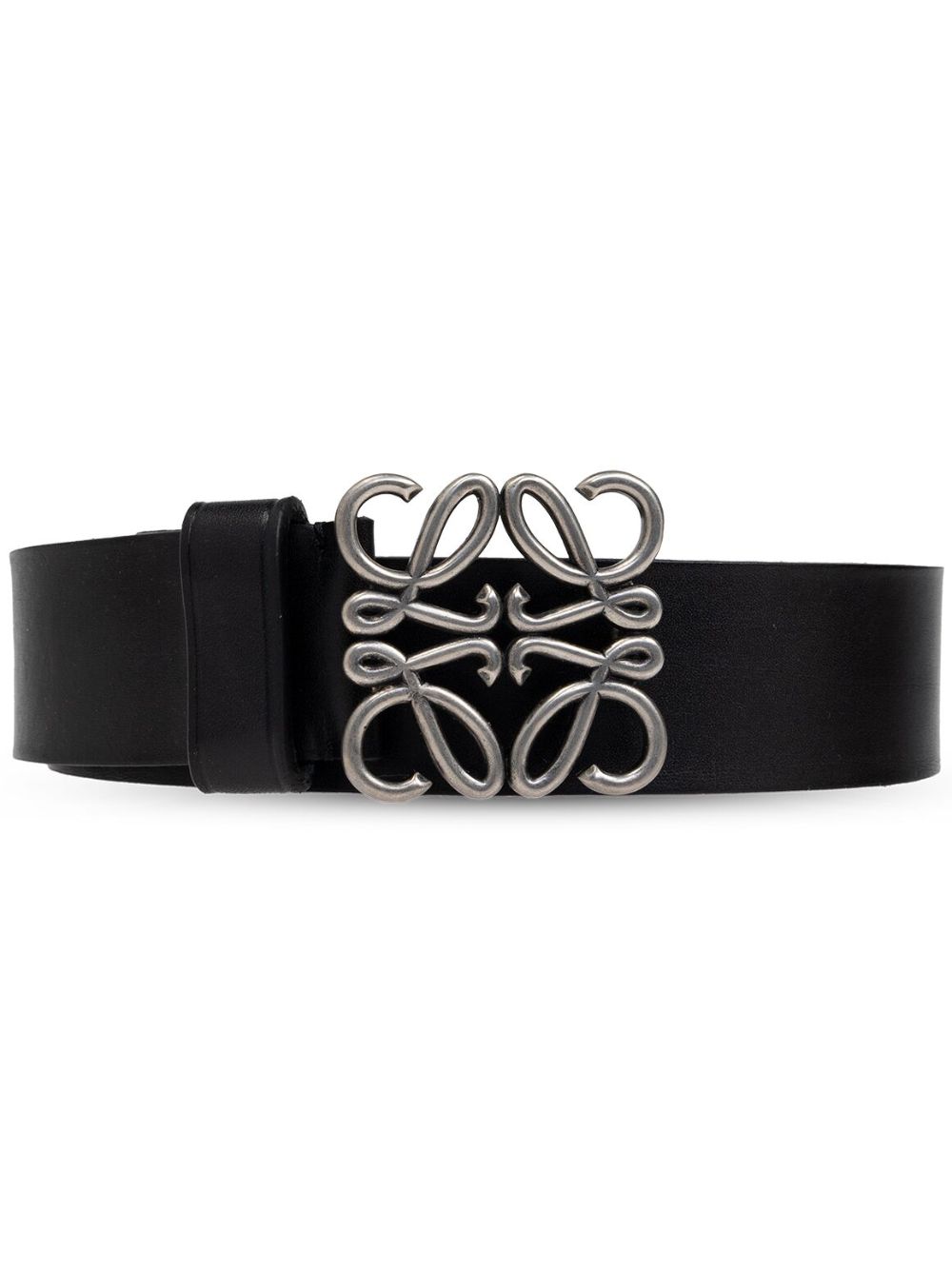 LOEWE Anagram logo扣环腰带 - 黑色