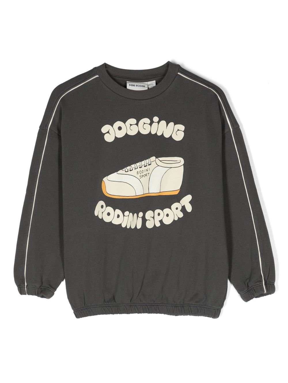 Mini Rodini Jogging 棉卫衣 - 灰色