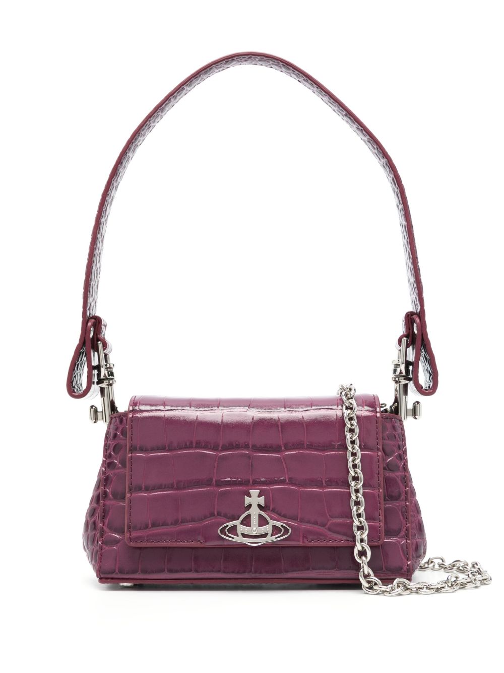 Vivienne Westwood Hazel 迷你包 - 紫色