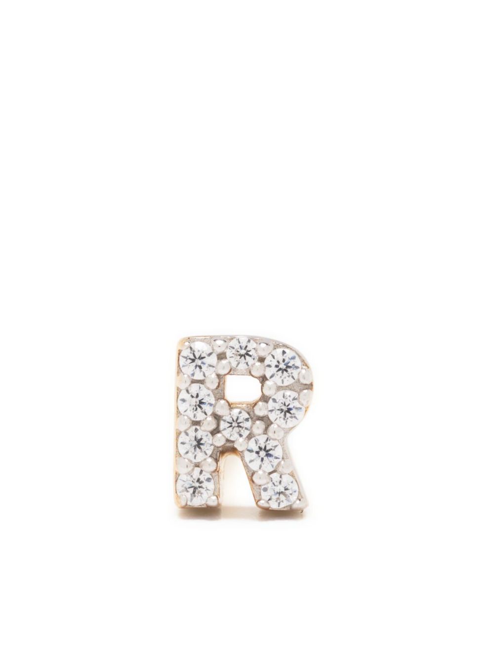 Missoma Initial single stud earring - 金色