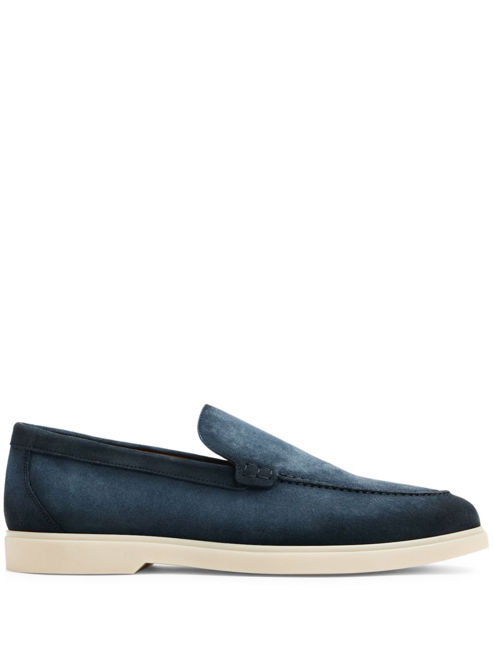 Magnanni Paraiso 同色系缝线乐福鞋 - 蓝色