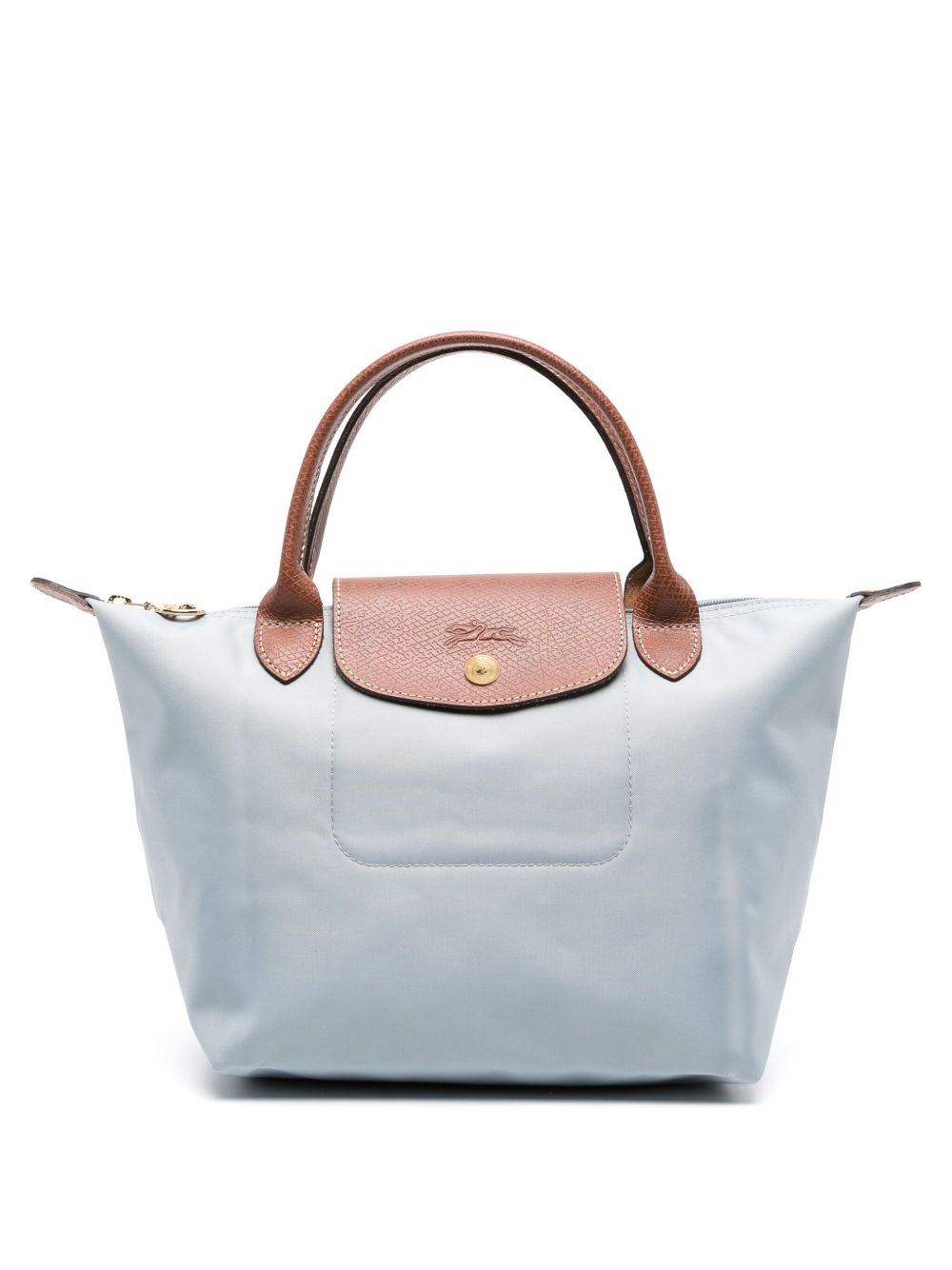 Longchamp Le Pliage 小号手提包 - 灰色