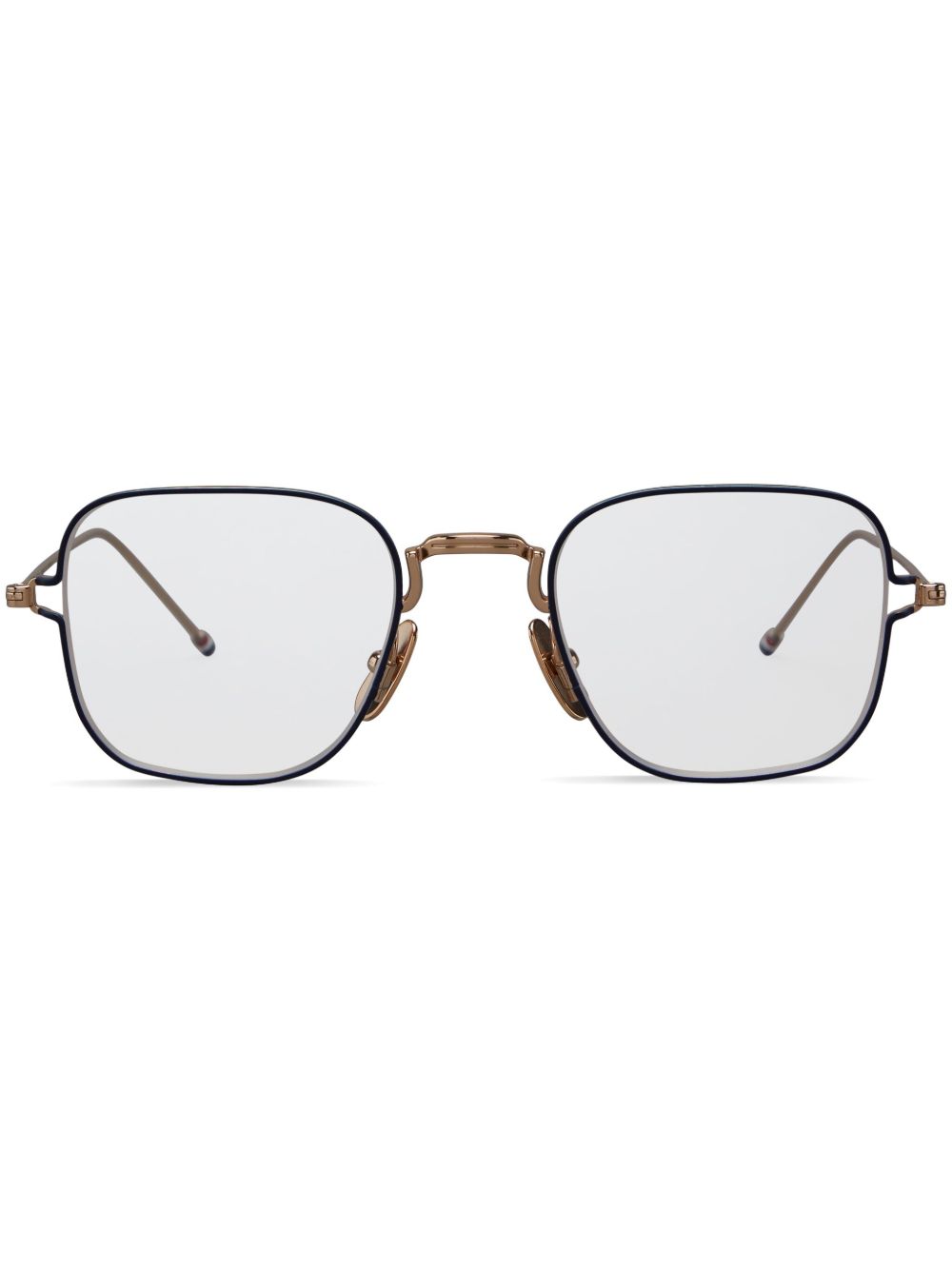 Thom Browne Eyewear 方框眼镜 - 蓝色