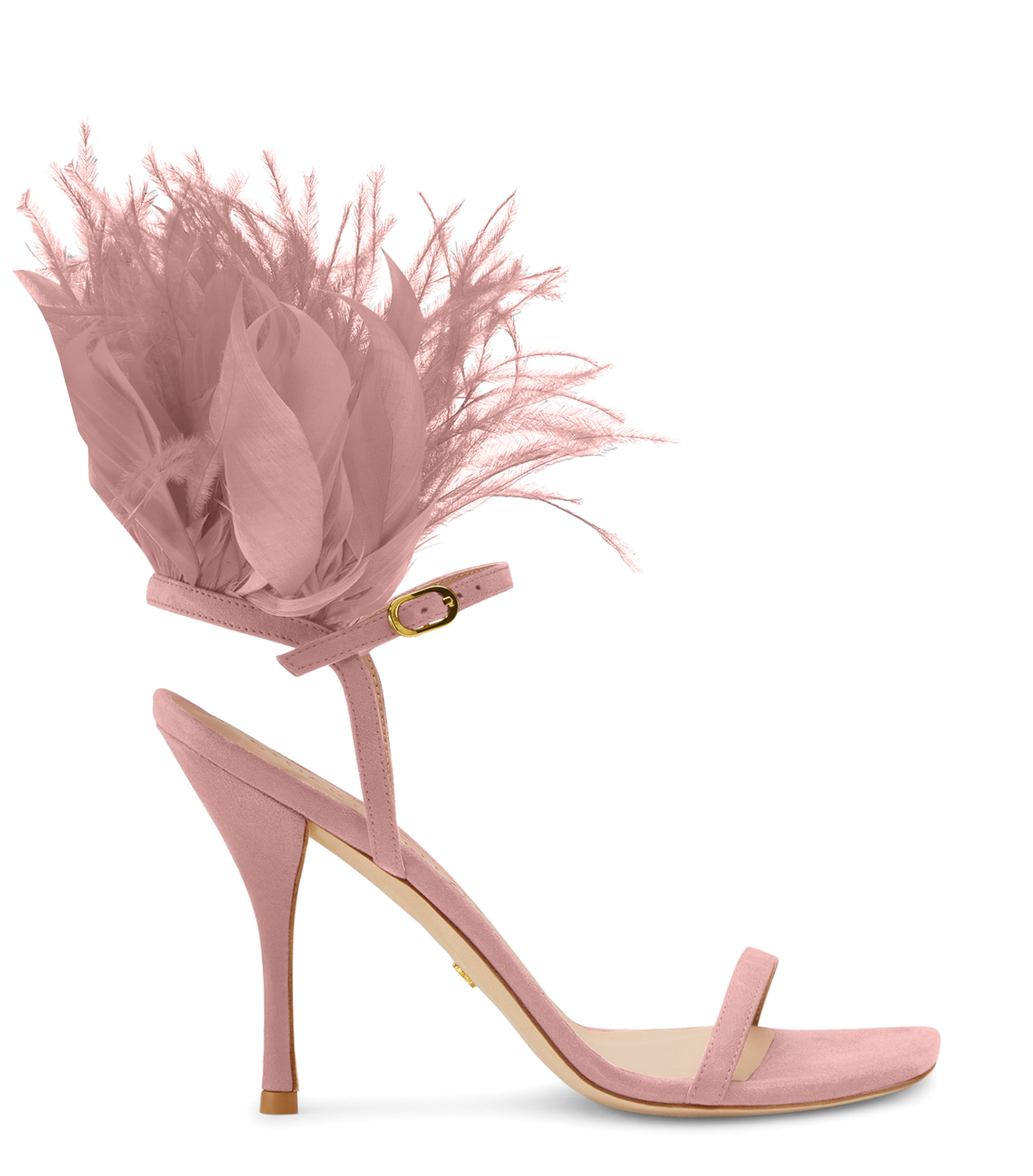 Stuart Weitzman Plume 100 Sandal - Woman Sandals Poudre 36