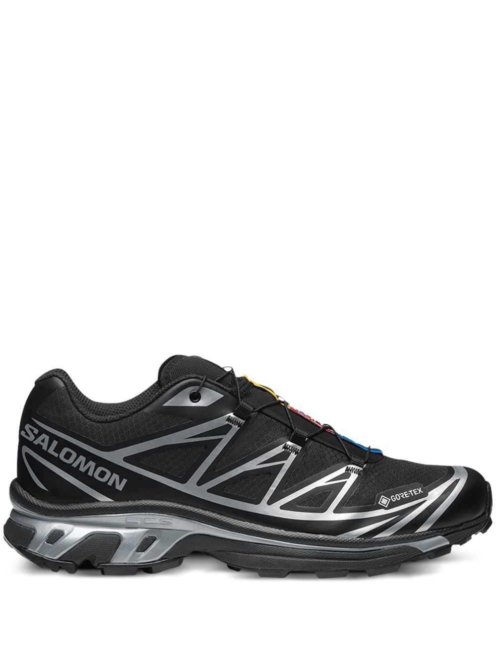 Salomon XT-6 Gore-Tex Black/Silver 运动鞋 - 黑色