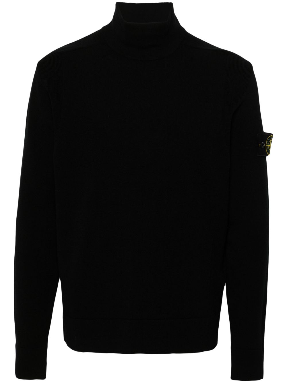 Stone Island 罗盘徽章毛衣 - 黑色