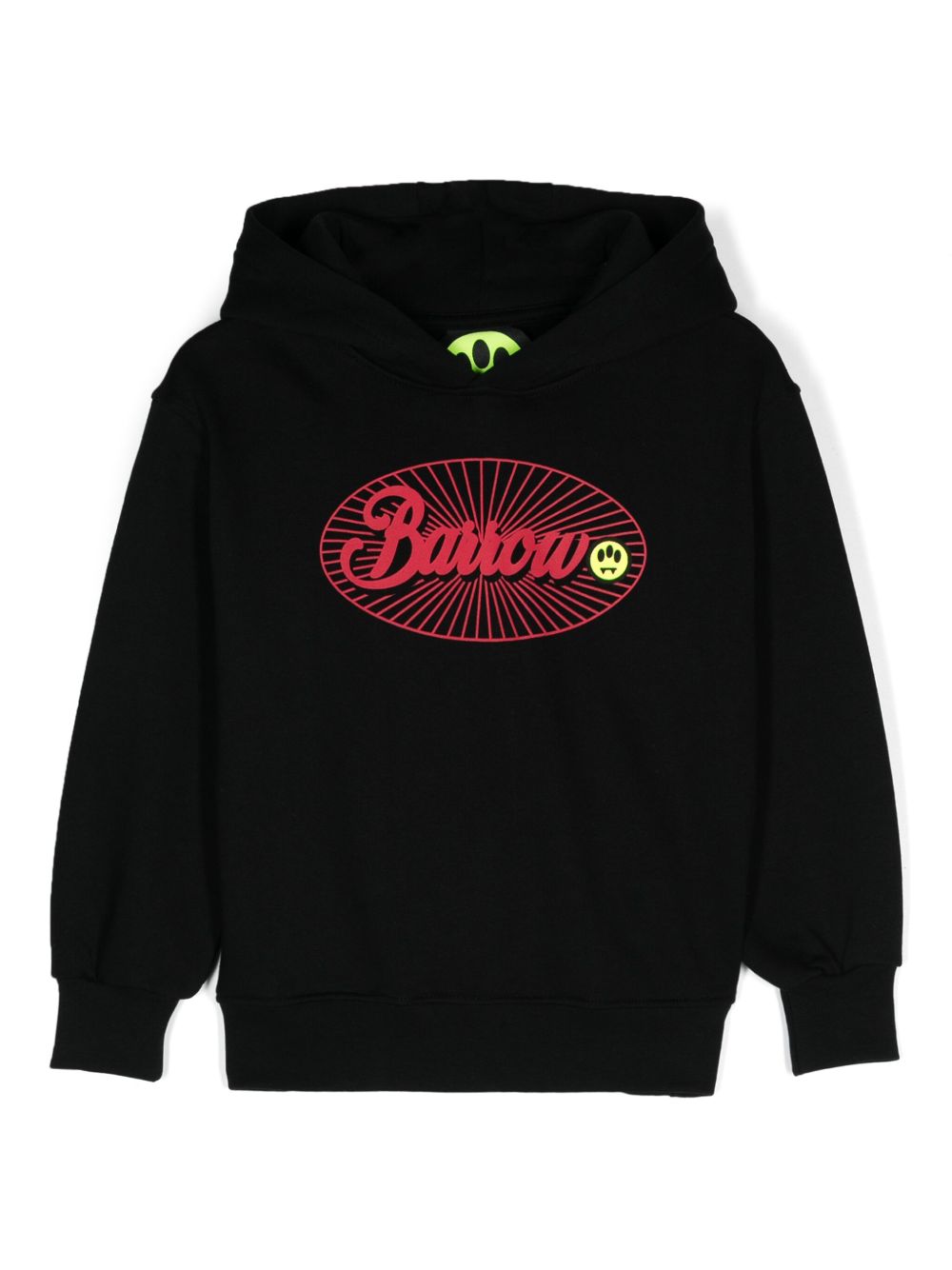 Barrow kids logo印花连帽衫 - 黑色