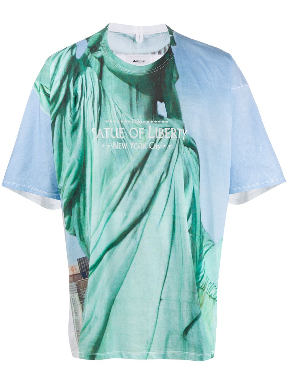 Doublet Liberty T恤 - 白色