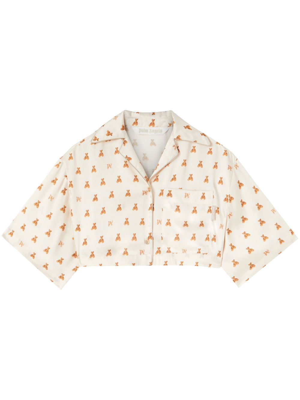 Palm Angels Bear Monogram 衬衫 - 中性色