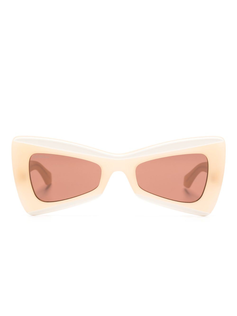 Off-White Eyewear Nashville 几何图案太阳眼镜 - 中性色