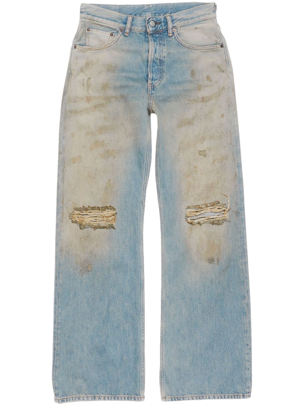 Acne Studios 2021 宽松牛仔裤 - 蓝色