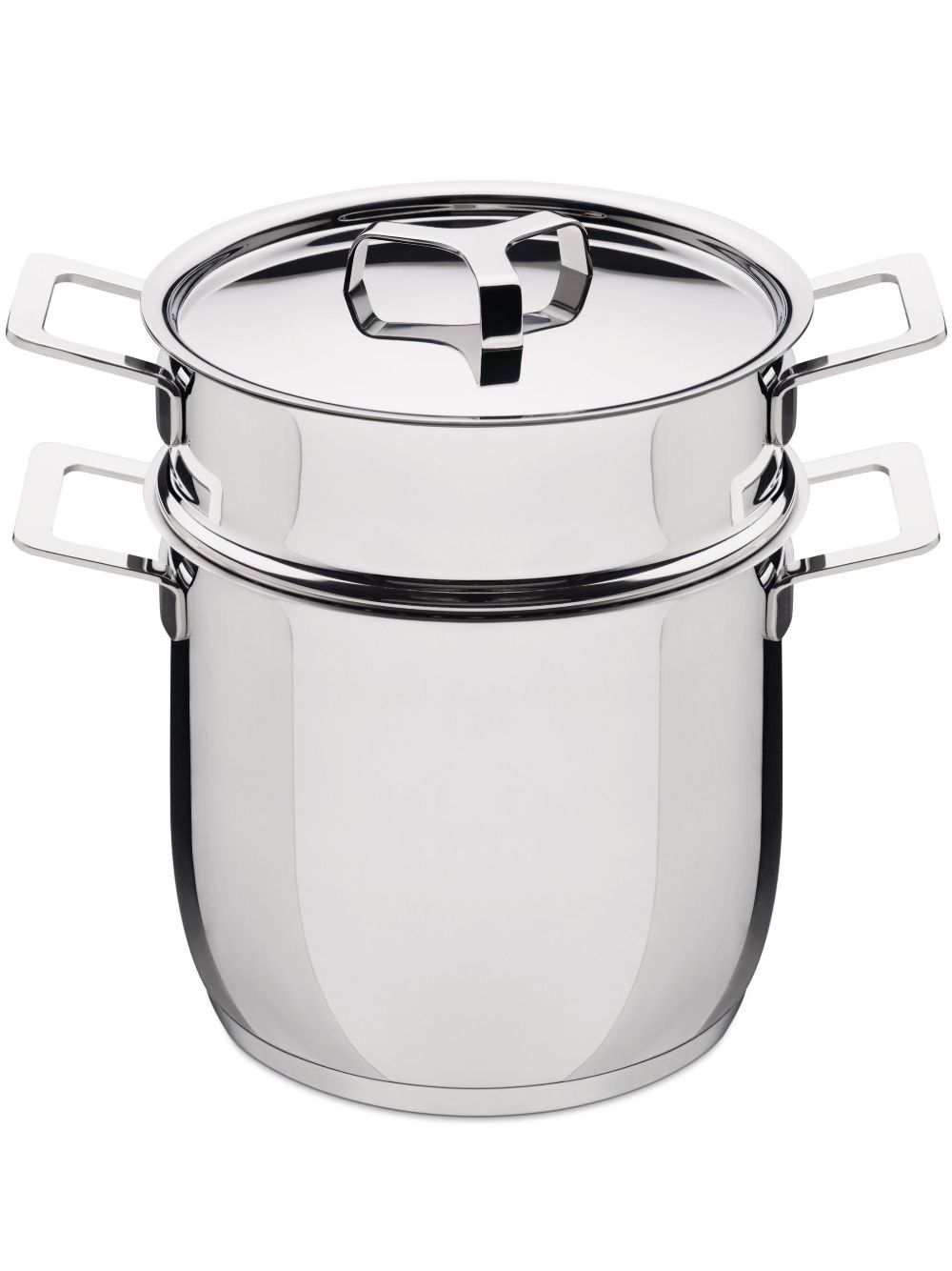 Alessi Pots&Pans 不锈钢意大利面锅套装 - 银色