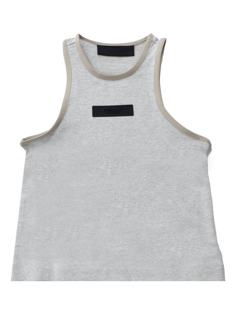 FEAR OF GOD ESSENTIALS KIDS 标贴棉坦克背心 - 灰色