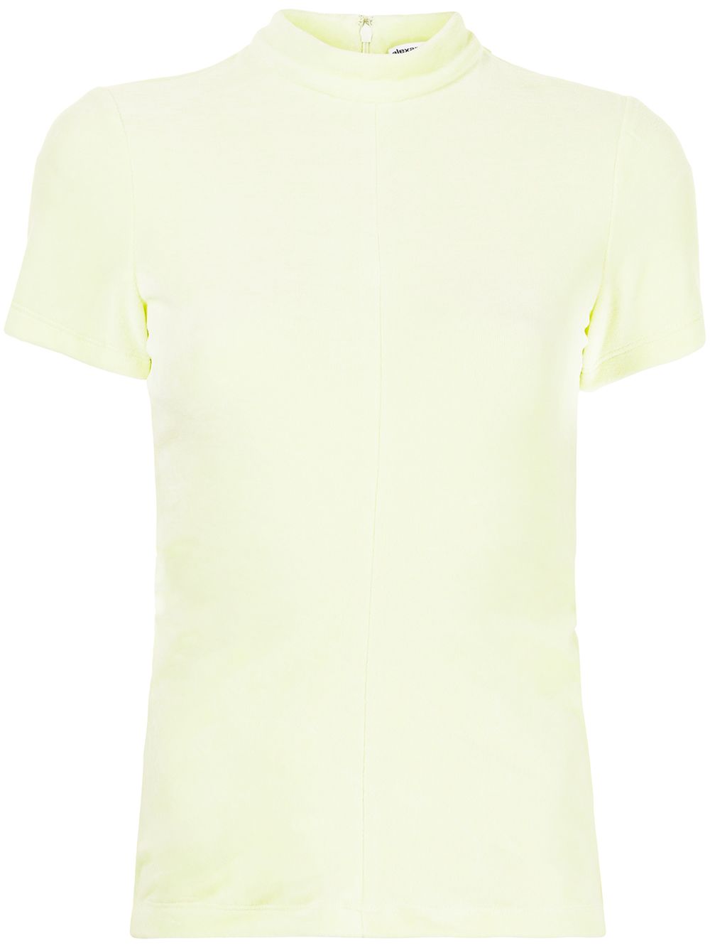 Alexander Wang 企领丝绒上衣 - 黄色