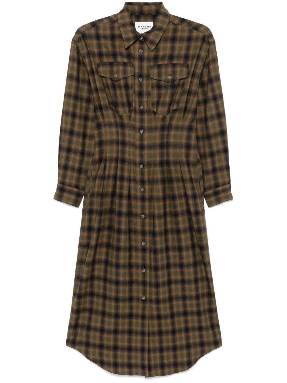 MARANT ÉTOILE Timea 连衣裙 - 绿色