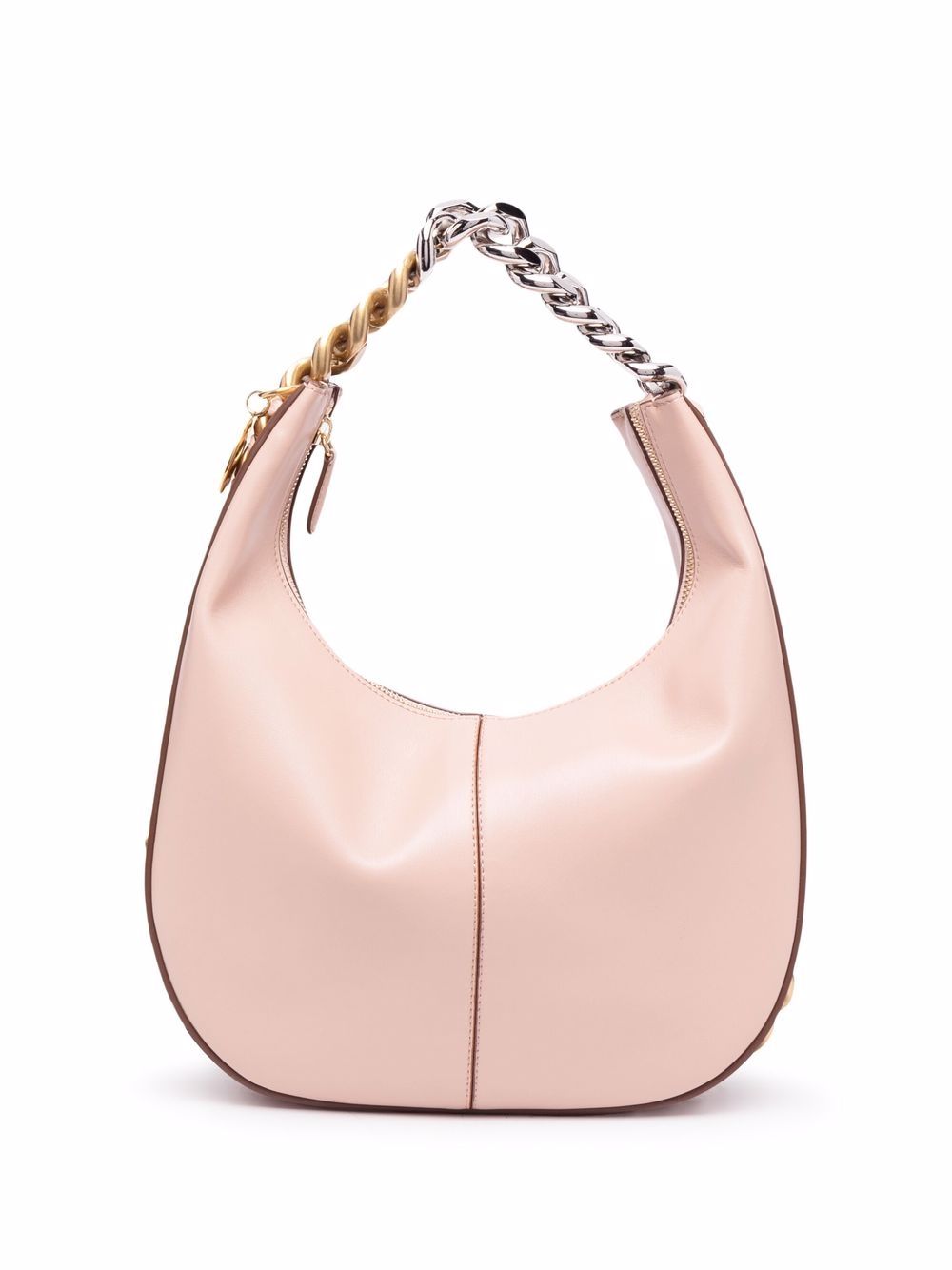 Stella McCartney Frayme 搭链手提包 - 粉色