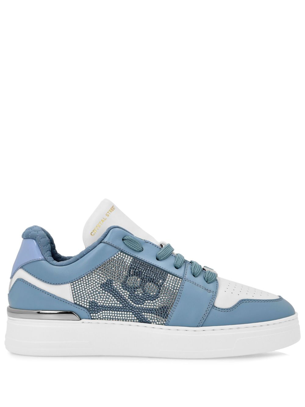 Philipp Plein Skull & Bones 运动鞋 - 白色