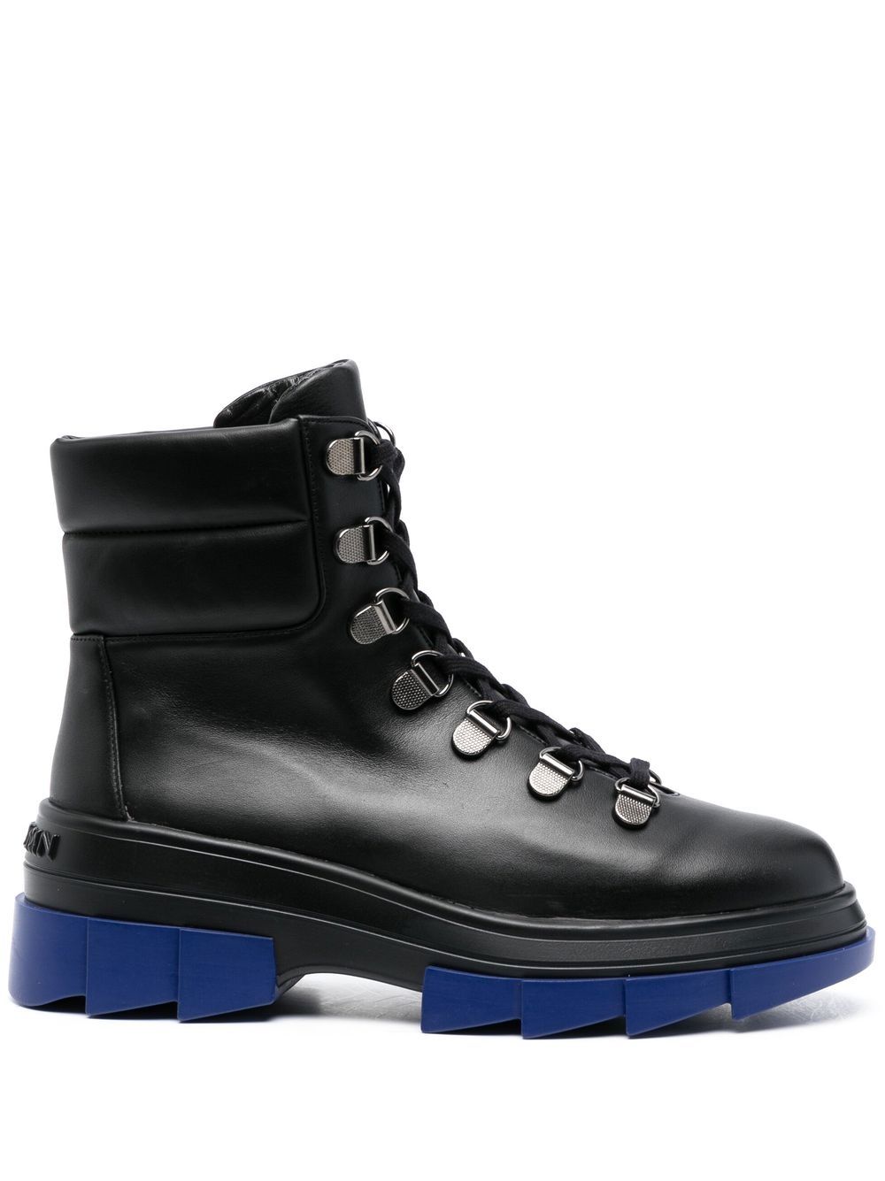 Stuart Weitzman 系带皮质短靴 - 蓝色