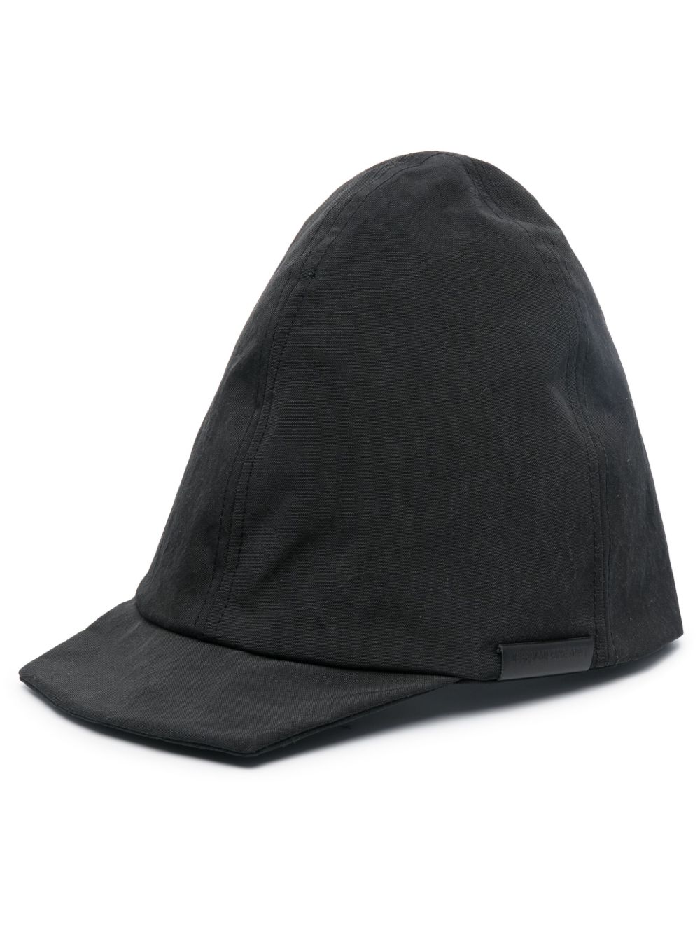 Issey Miyake Men Mountain 编织棒球帽 - 黑色