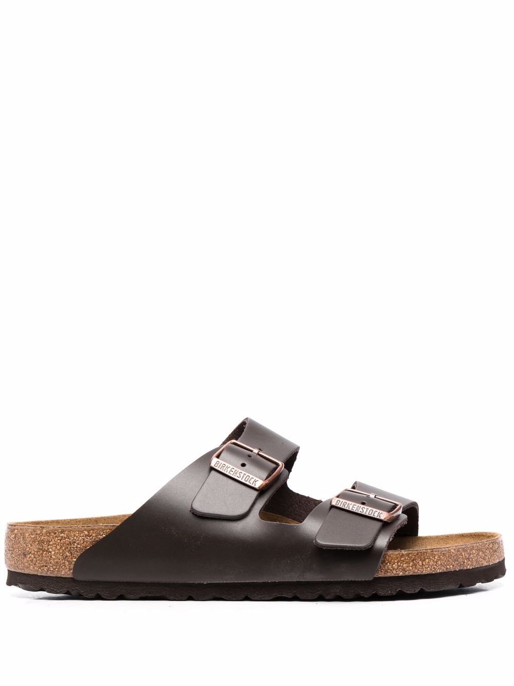 Birkenstock Arizona 皮质凉鞋 - 褐色