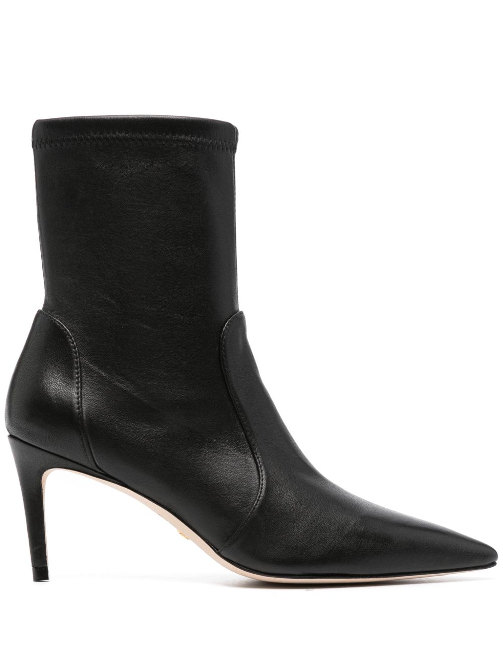 Stuart Weitzman Stuart 高跟袜靴 - 黑色