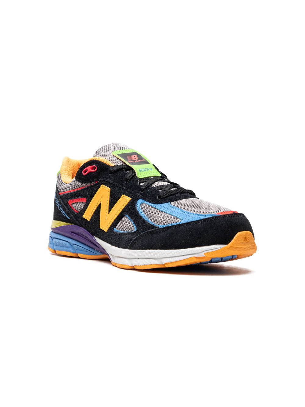 New Balance Kids x DTLR 990v4 Wild Style 2.0 运动鞋 - 黑色