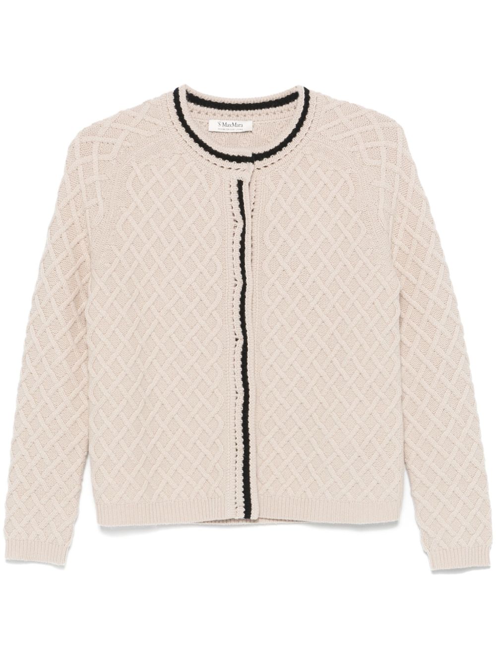 'S Max Mara Baviera 开衫 - 中性色