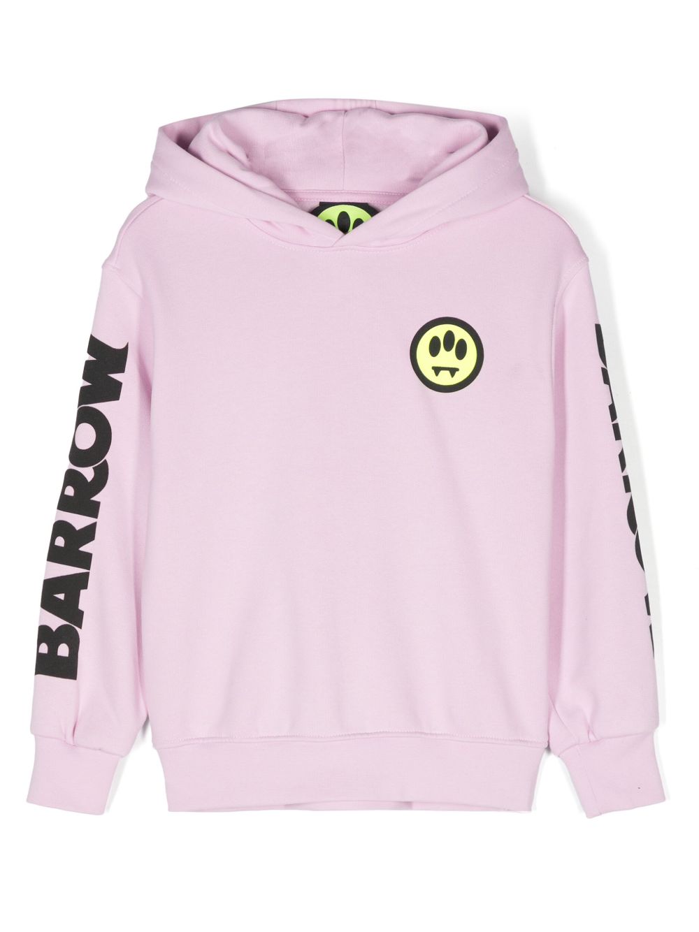Barrow kids logo印花连帽衫 - 粉色