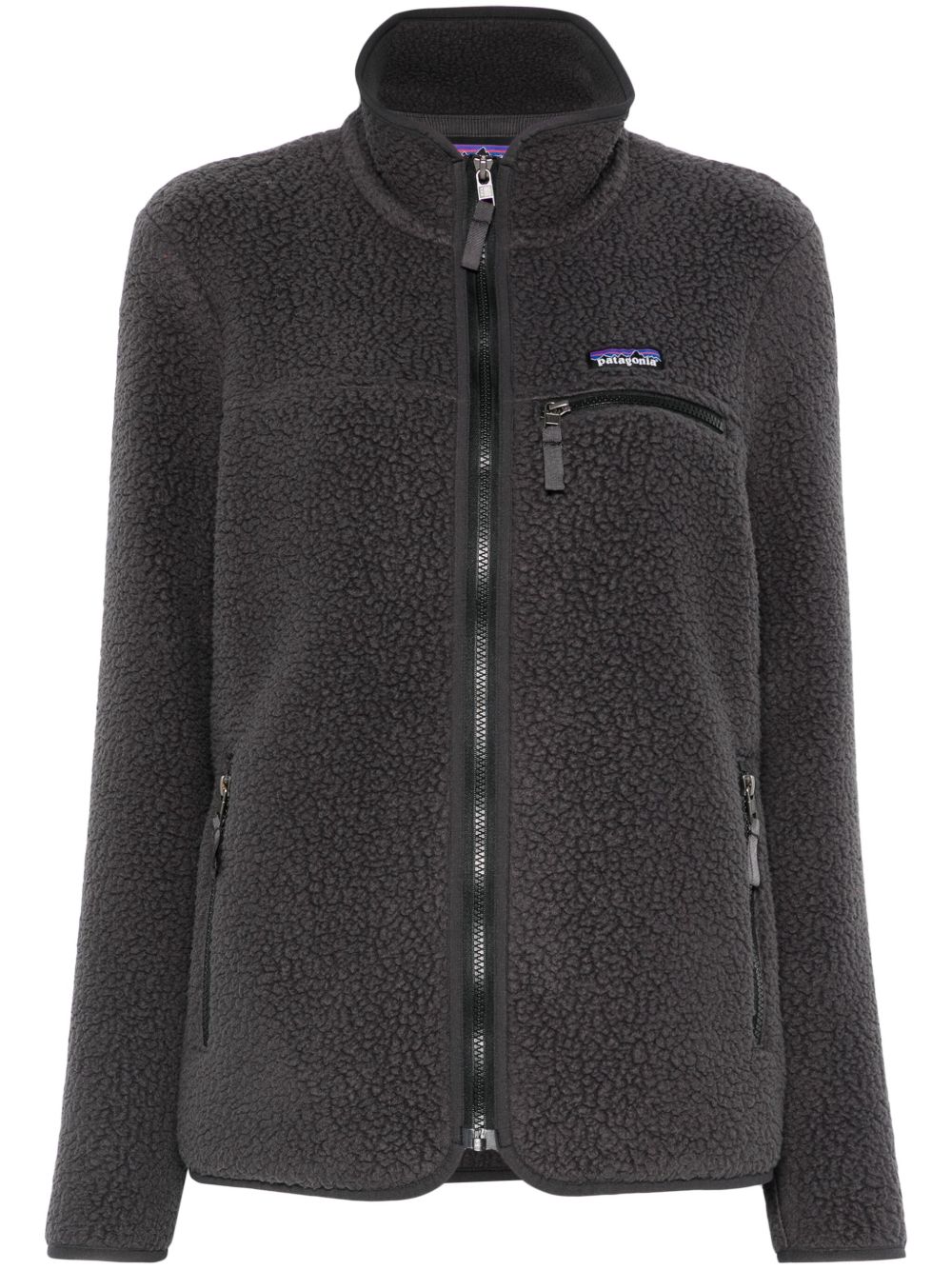 Patagonia Retro Pile 夹克 - 黑色