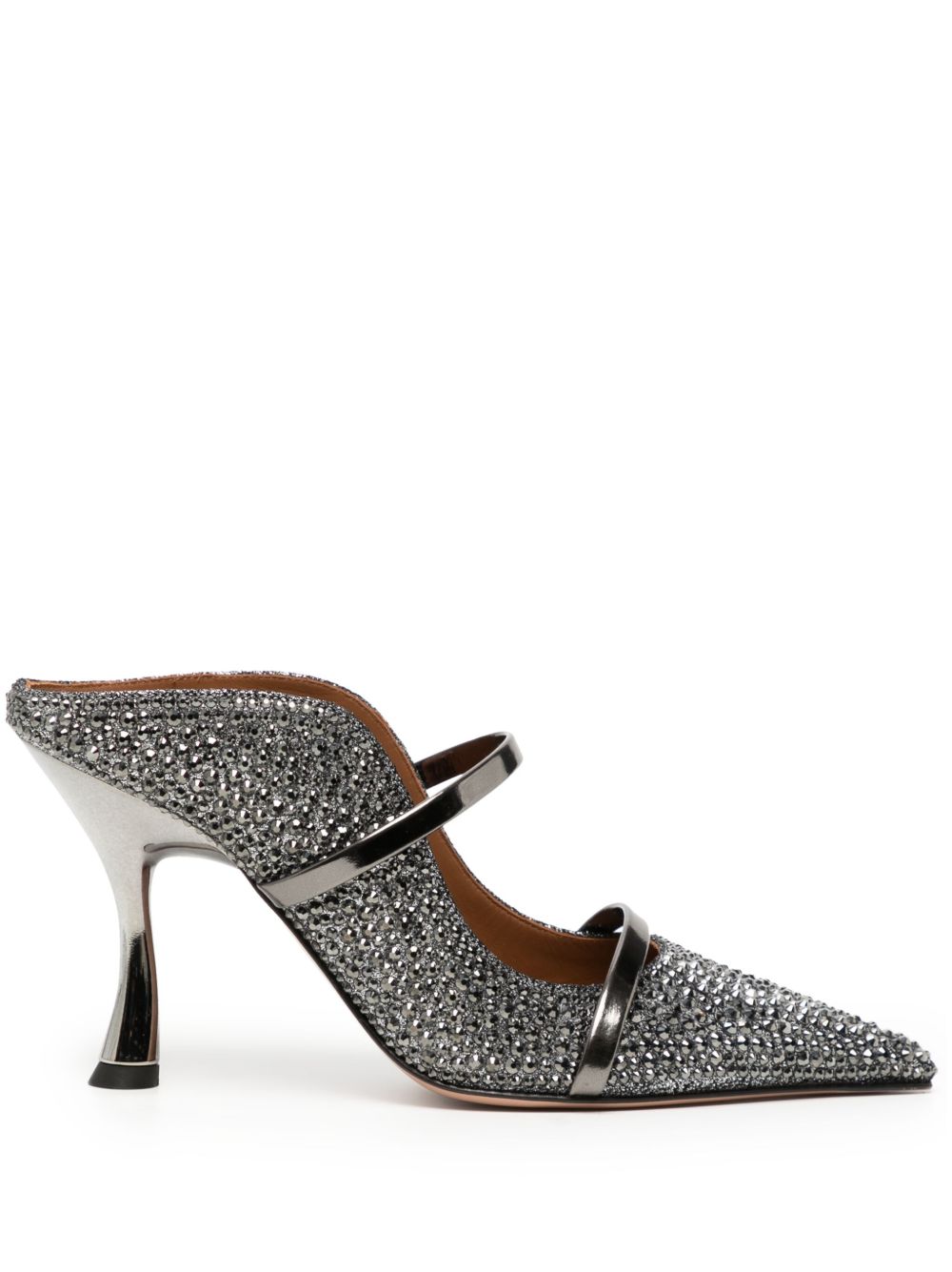 Malone Souliers Maureen 铆钉高跟鞋 - 黑色