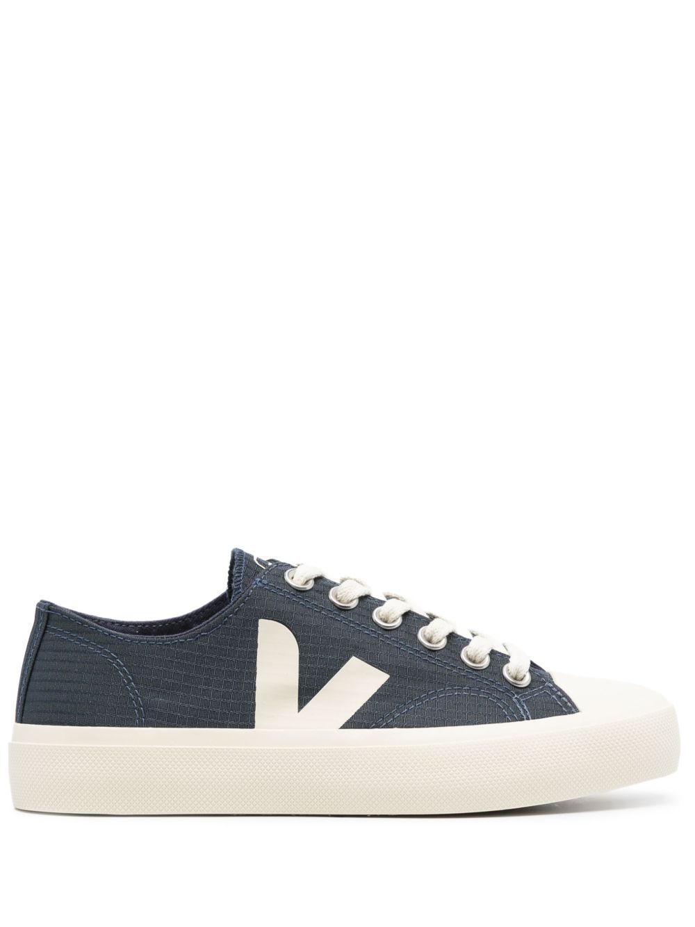 VEJA Wata II 防撕裂方格布低帮运动鞋 - 蓝色