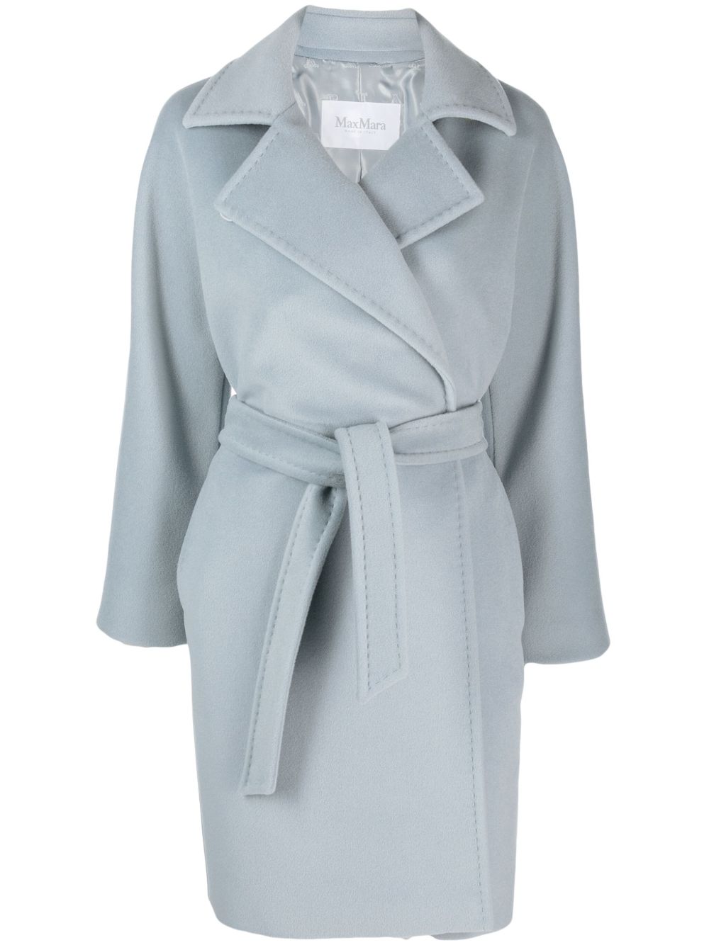 Max Mara 羊毛羊绒混纺大衣 - 蓝色