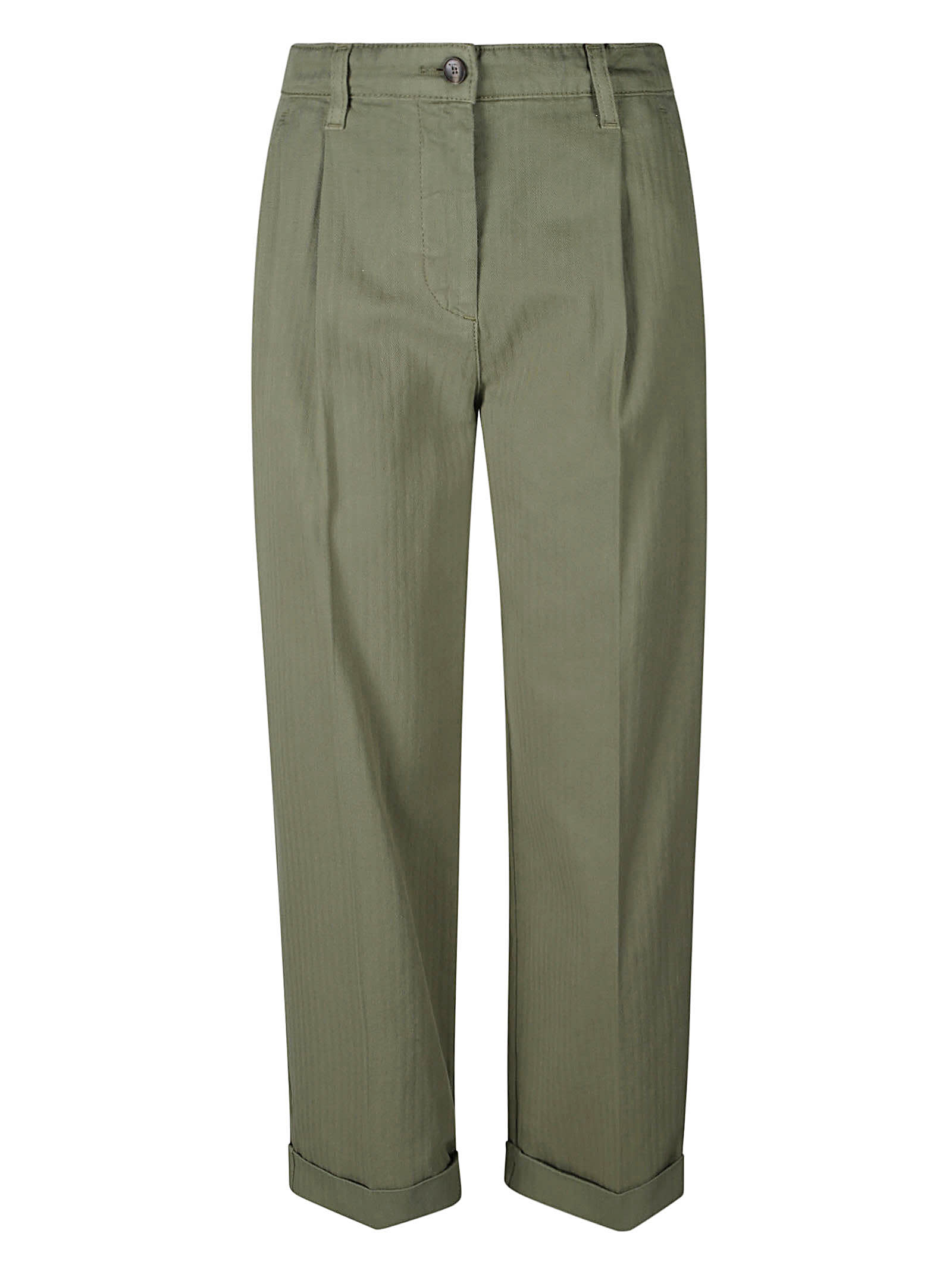 Etro Cropped Chino Trousers