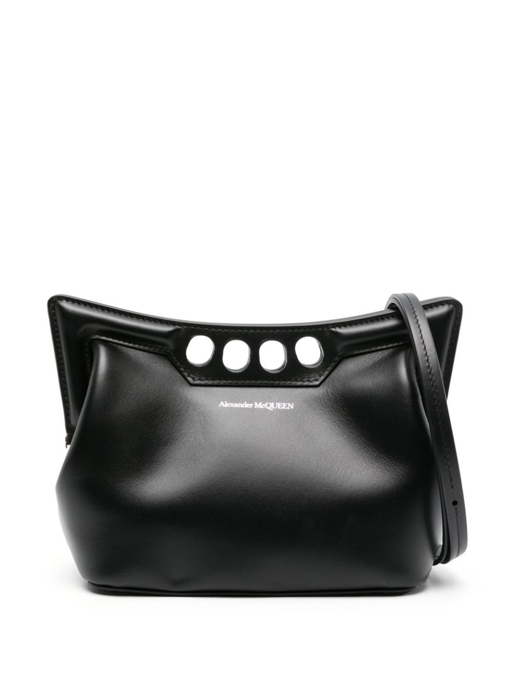 Alexander McQueen The Peak 迷你手提包 - 黑色