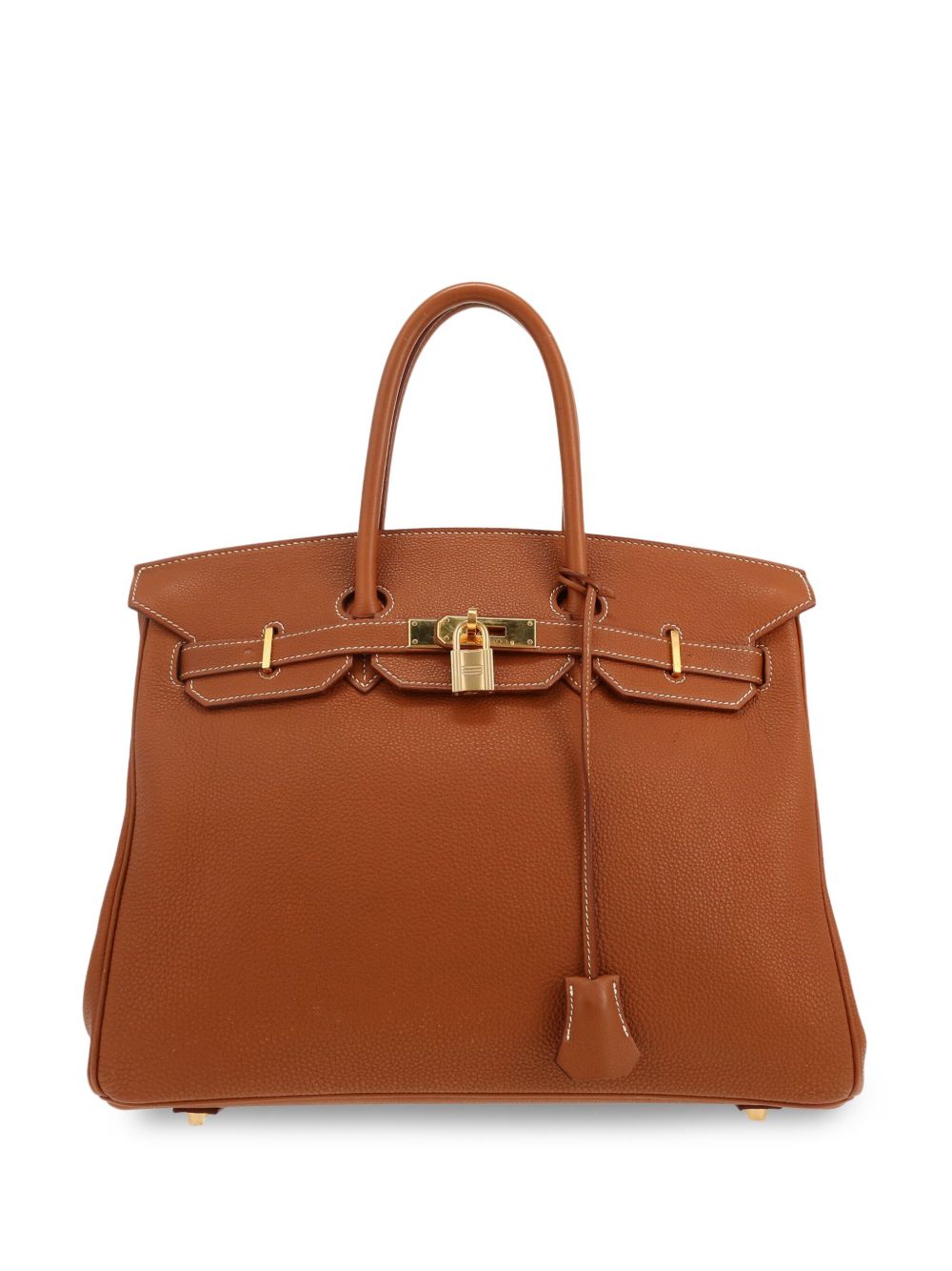 Hermès Pre-Owned Birkin 35 手提包（典藏款） - 褐色