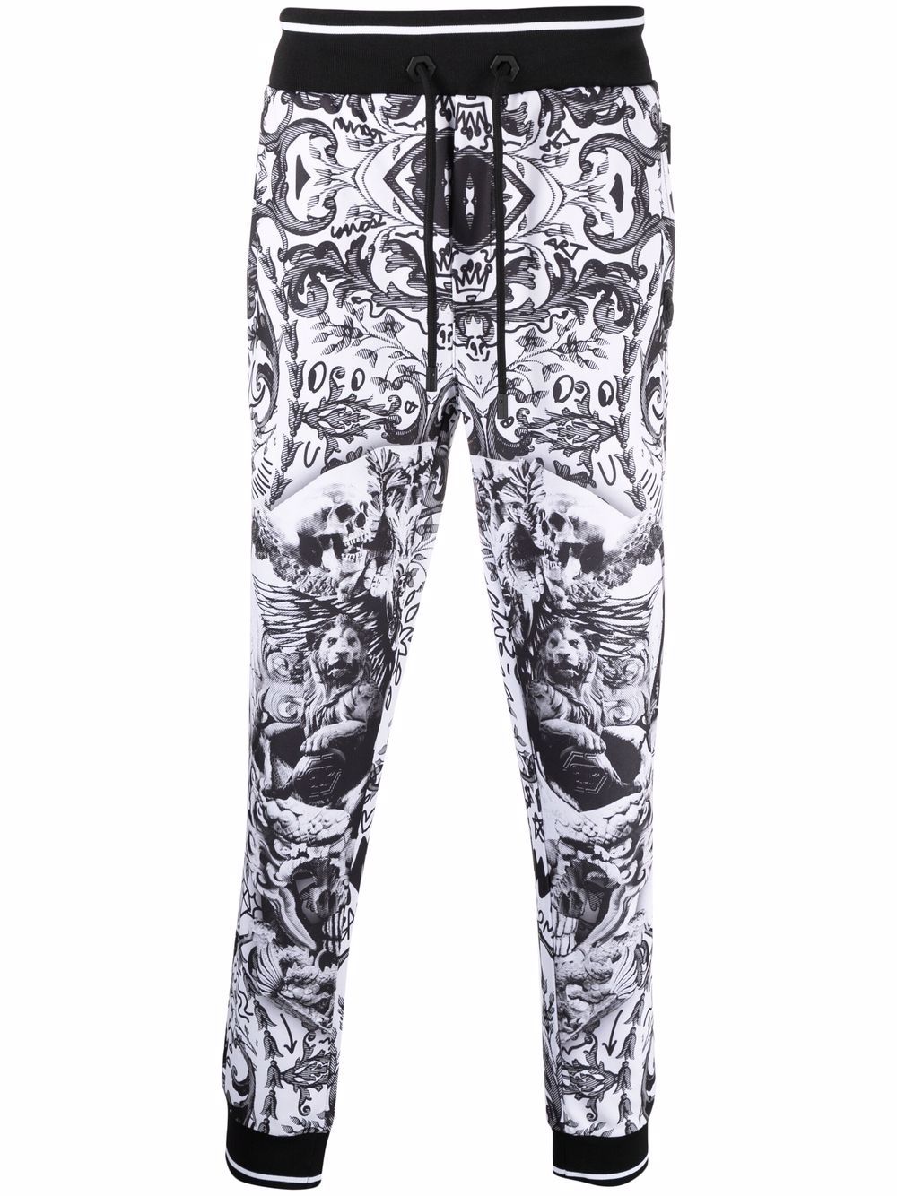 Philipp Plein New Baroque 运动裤 - 白色