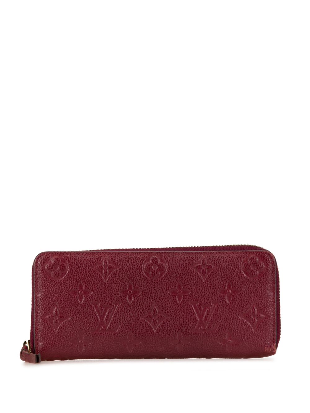 Louis Vuitton Pre-Owned Monogram Empreinte Clemence Zippy 长款钱包（2016年典藏款） - 紫色