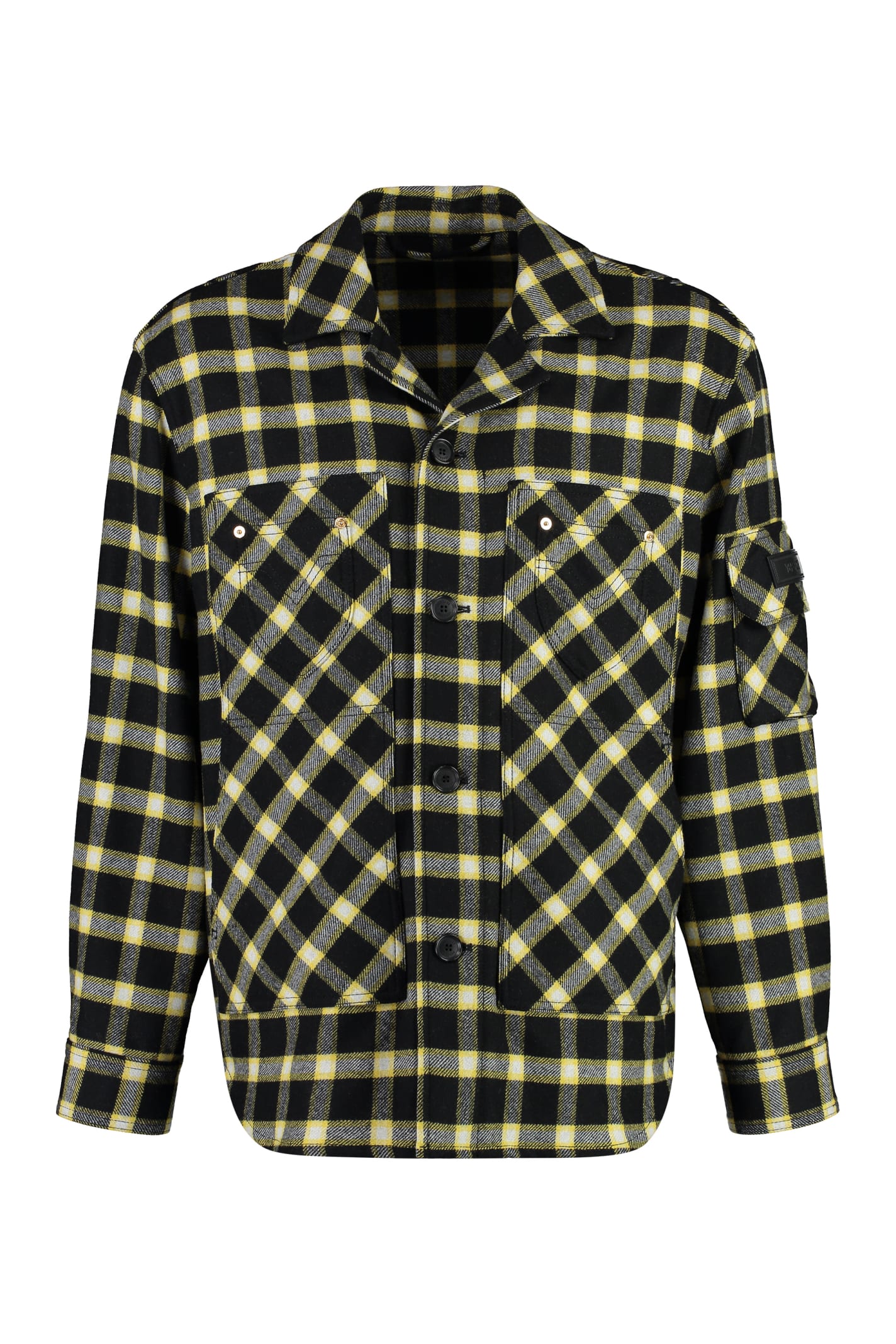 Versace Wool Blend Overshirt