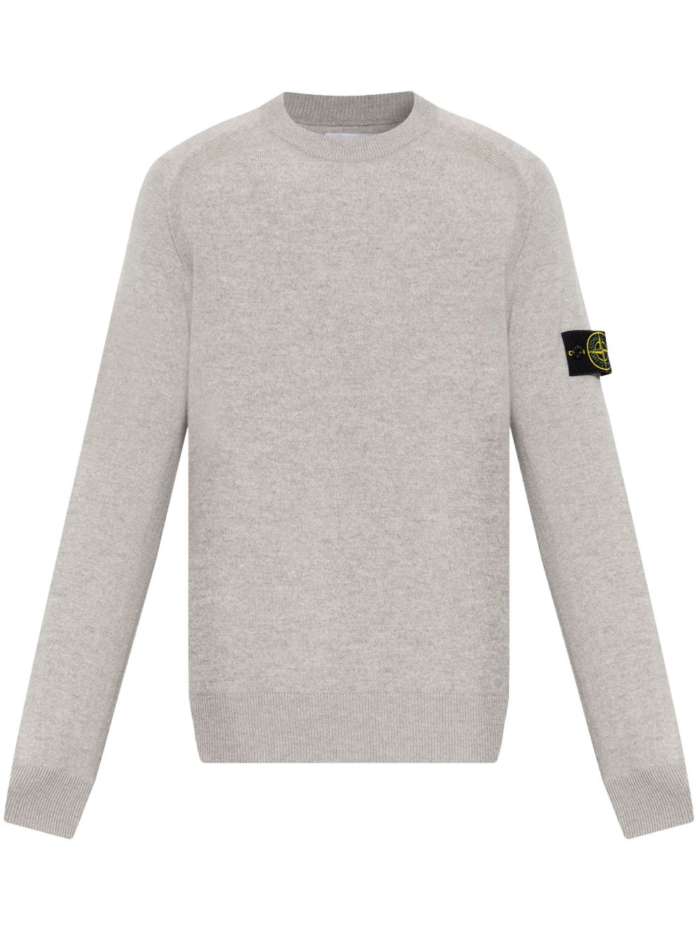 Stone Island 罗盘徽章毛衣 - 灰色