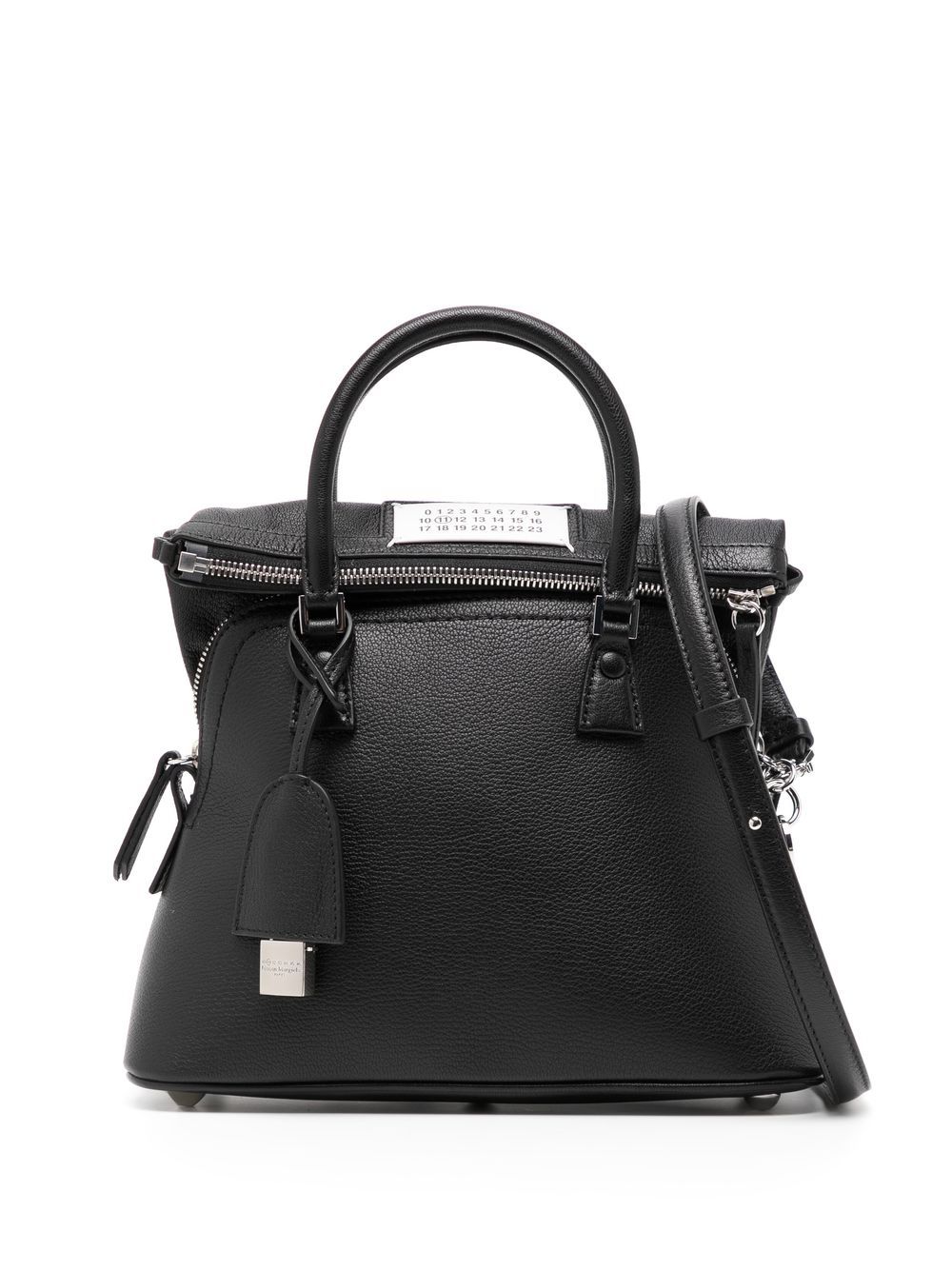 Maison Margiela 5AC Classique 顶置手柄迷你包 - 黑色