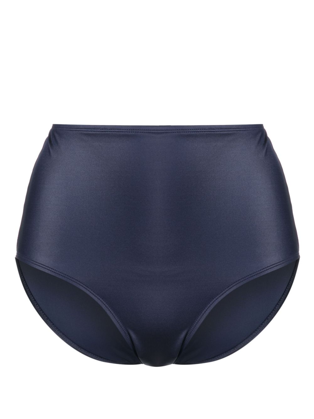 Marlies Dekkers Jet Set 高腰比基尼三角裤 - 蓝色