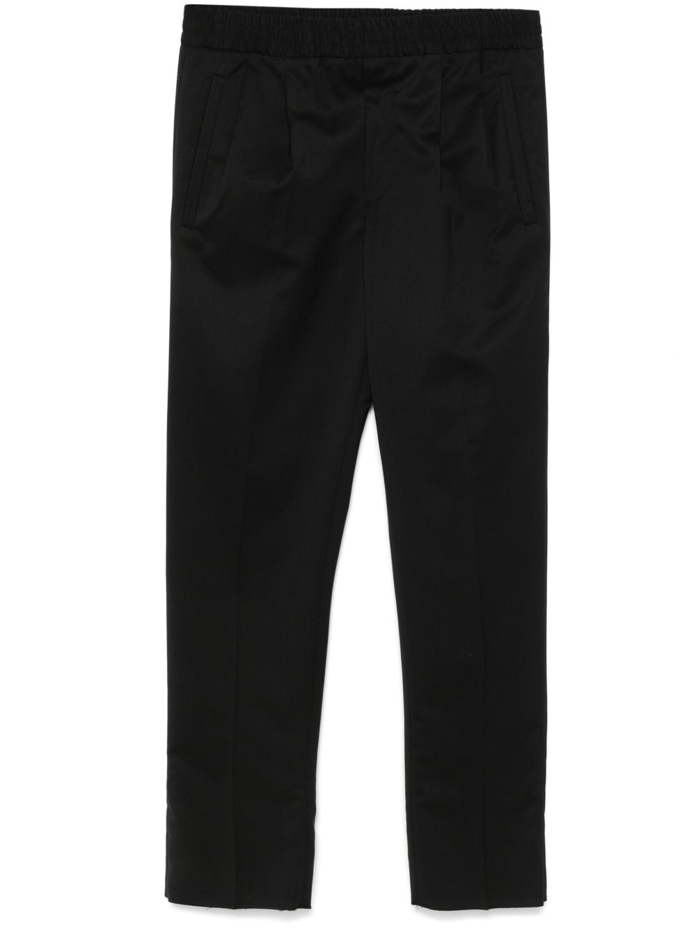 Zegna 锥形运动裤 - 黑色
