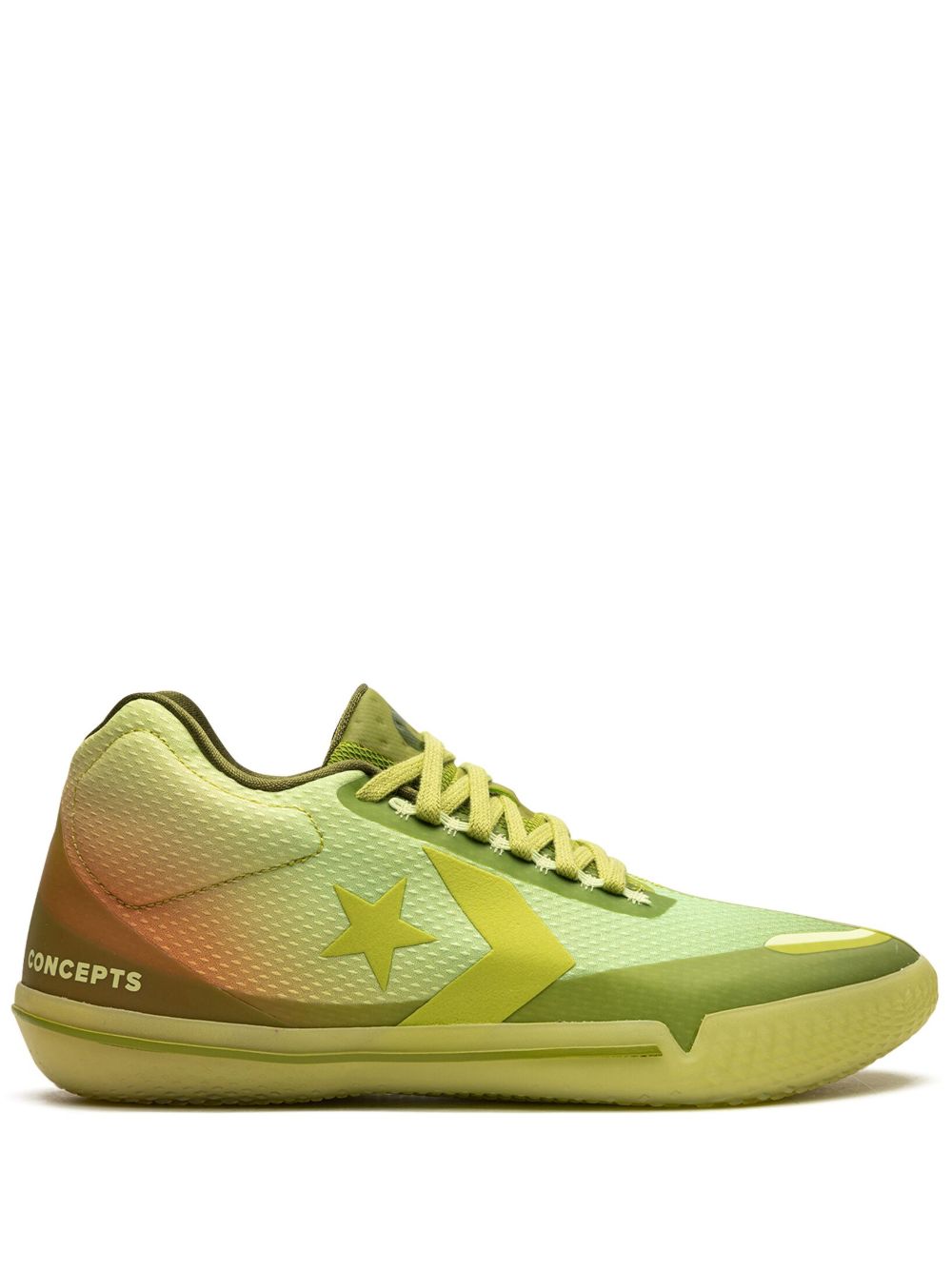 Converse x Concepts Southern Flame All Star BB Evo 运动鞋 - 绿色